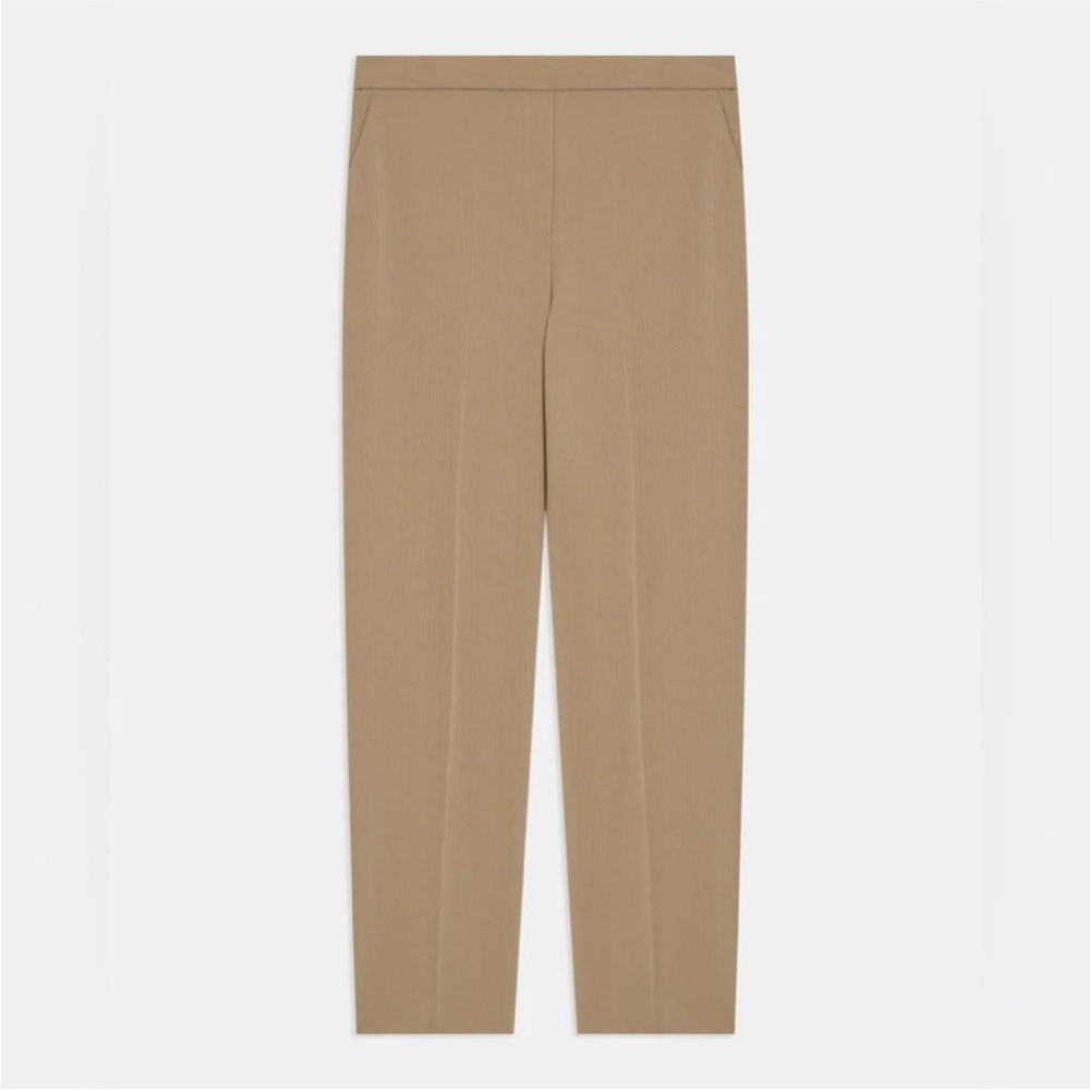 NWT Theory Treeca Pull On Pants – Size 10 – Mesa Stripe Texture